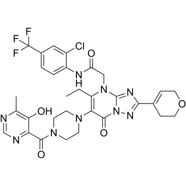 เวอร์เนอร์ซินโดรม RecQ Helicase-IN-1 หมายเลข CAS:2869954-34-5