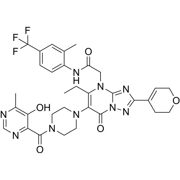 เวอร์เนอร์ซินโดรม RecQ Helicase-IN-2 หมายเลข CAS: 2869954-51-6