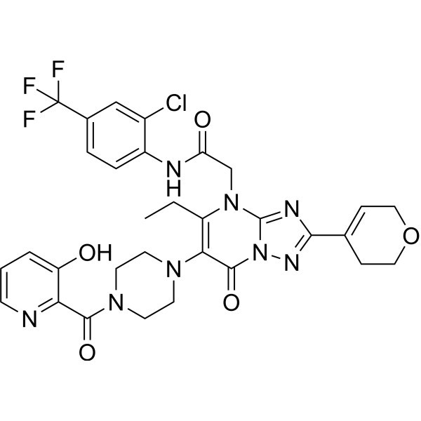 เวอร์เนอร์ซินโดรม RecQ Helicase-IN-3 หมายเลข CAS: 2869954-98-1